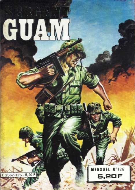 Scan de la Couverture Sergent Guam n 126